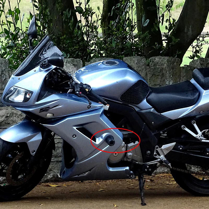 스즈키 SV650 SV650S SV1000 SV1000S DL650 DL1000 SV 650 650S 오토바이 낙하 방지 고무 엔진 보호 고무 부품
