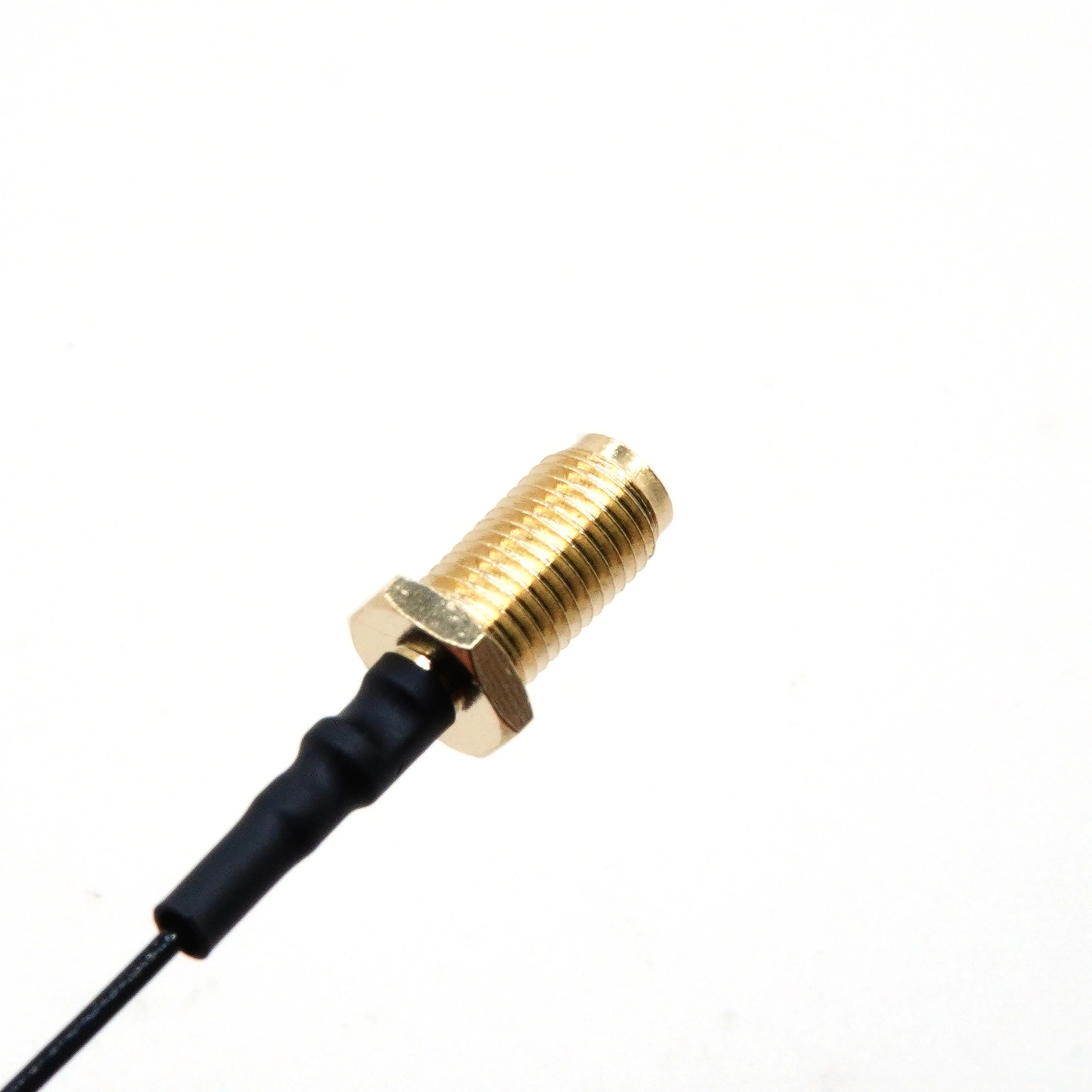 E SMA 암-IPEX-4 암 커넥터 케이블, RF 점퍼 피그테일, 와이파이 안테나 IPEX1-K, RP-SMA 수 플러그