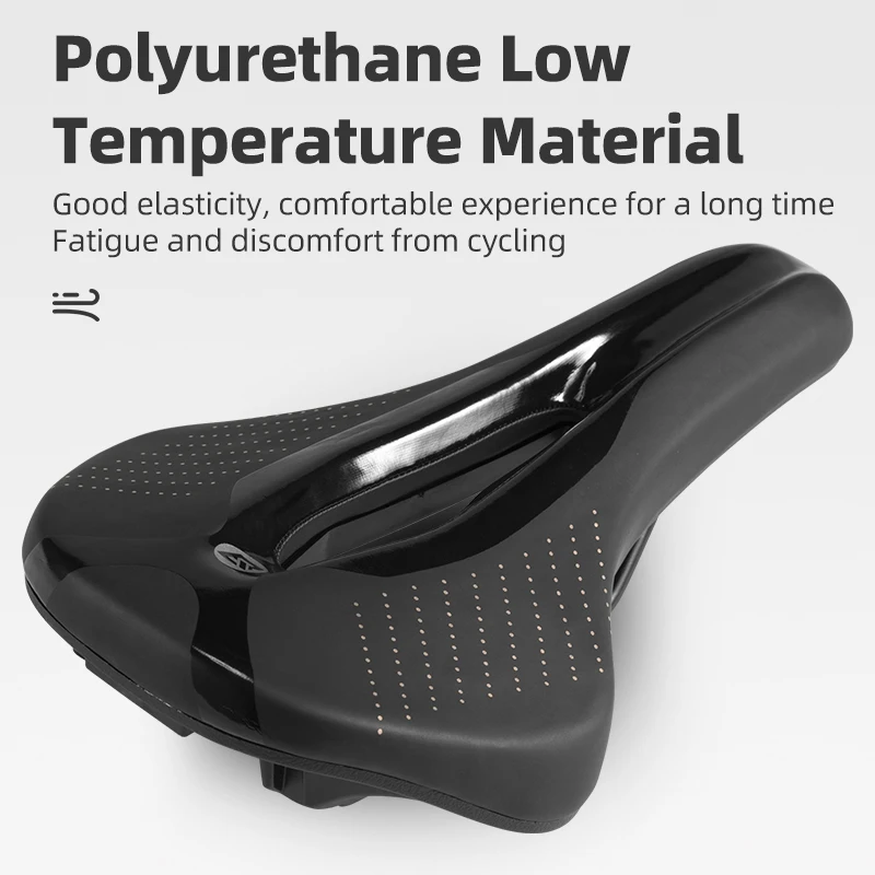 Cycling Saddle ROCKBROS Breathable Comfortable Cushion Waterproof Soft Ultra-light MTB Road Bike Seat Bicycle Accessories