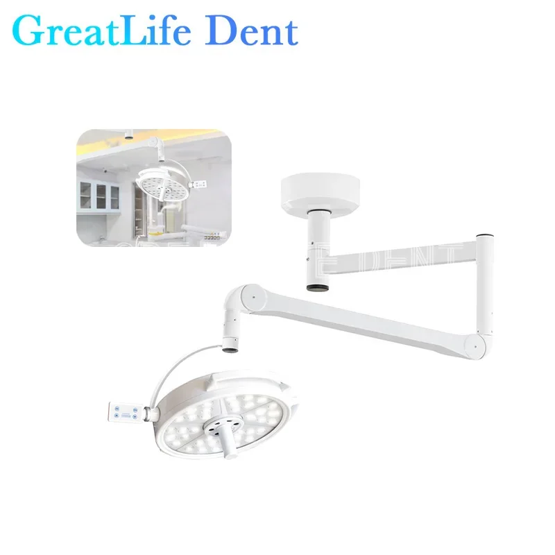 

GreatLife Dental Led Surgical Medical Exam Light 36 Holes Ceiling Examination Dental Light Ceiling Dental Operating Super Lamp