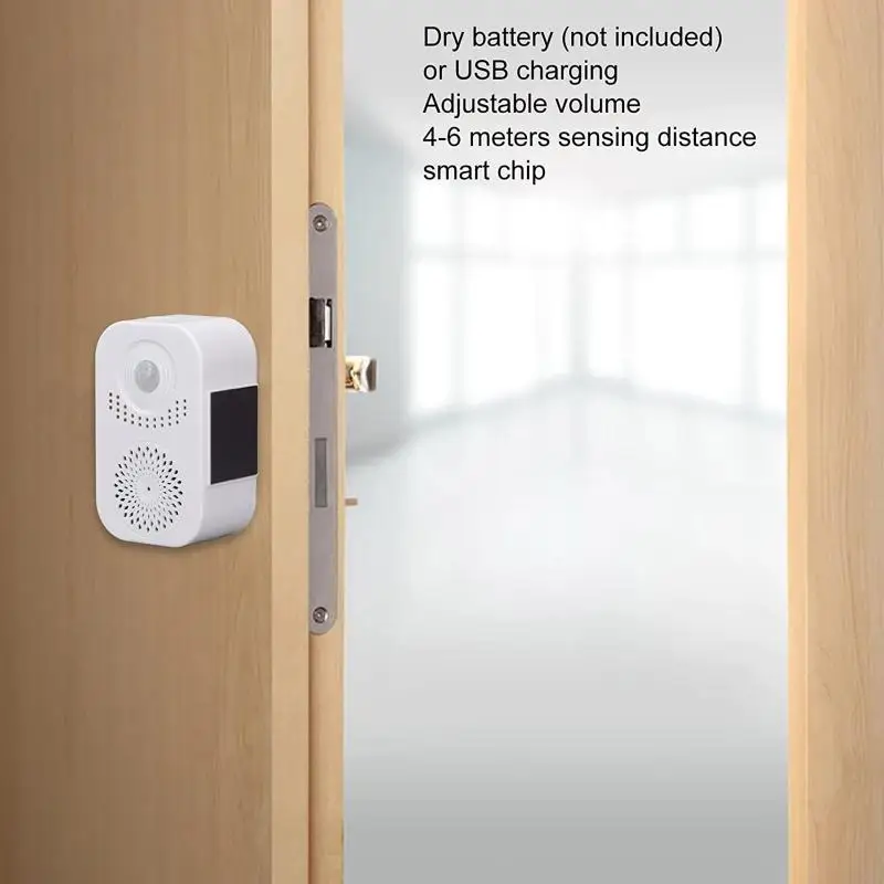 A3PA Greeting Visitor Door Chimes Security Reminder Business Detector Alarm