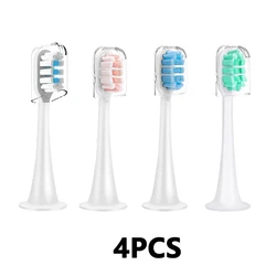 Set of 4 Premium Replacement Brush Heads with DuPont Soft Bristles for Sonic Electric Toothbrush (5)