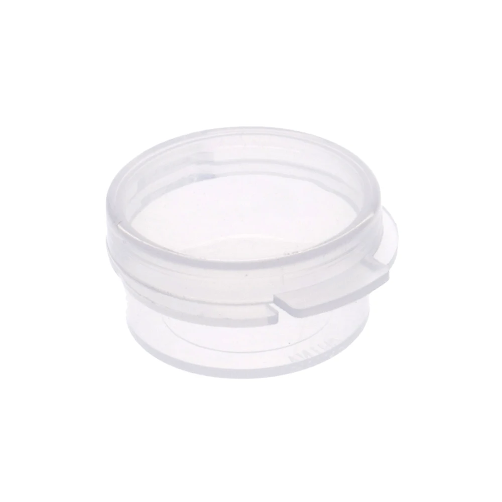 100Pcs 5g Make Up Jars Mini Sample Bottle Sealing Pot Face Cream Container Plastic Transparent Case Salad Sauce Portable Box