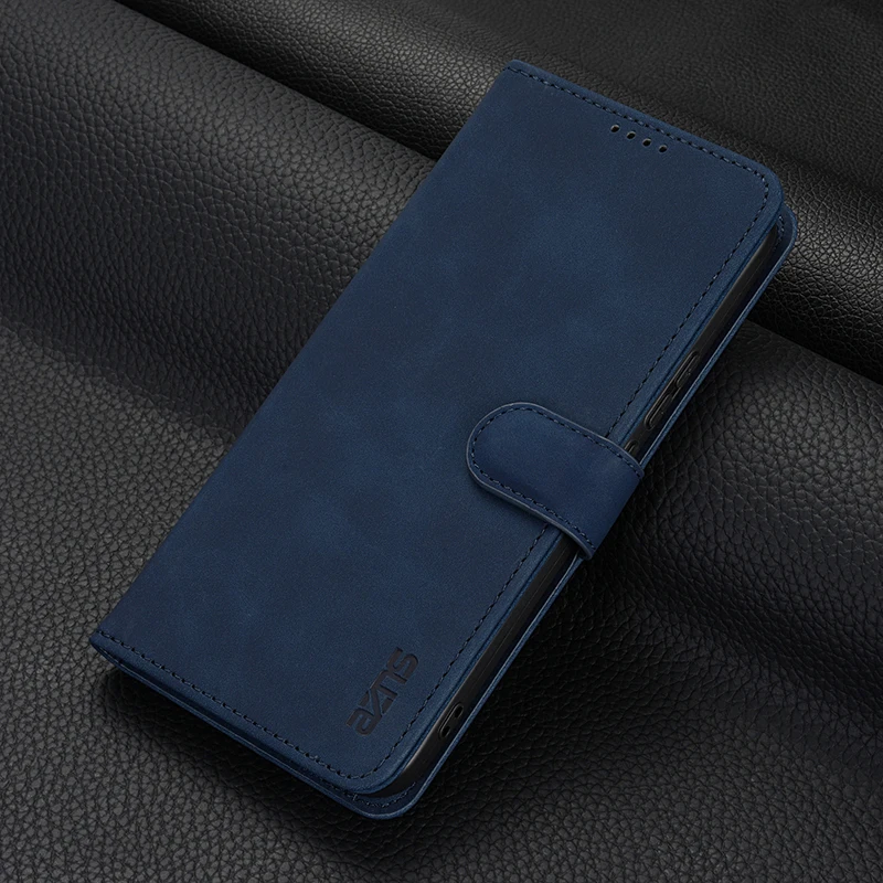 EUCAGR Wallet Magnetic Flip PU Leather Shockproof Holder Pocket Case in Black