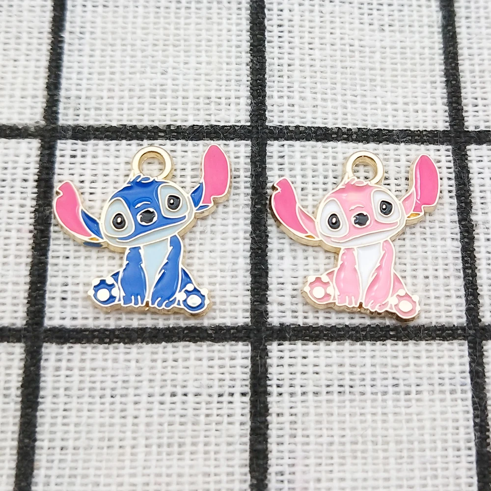 10pcs Cartoon Anime Charm for Jewelry Making Enamel Necklace Earring Bracelet Pendant Diy Accessories Alloy Metal Gold Plated - Image 5