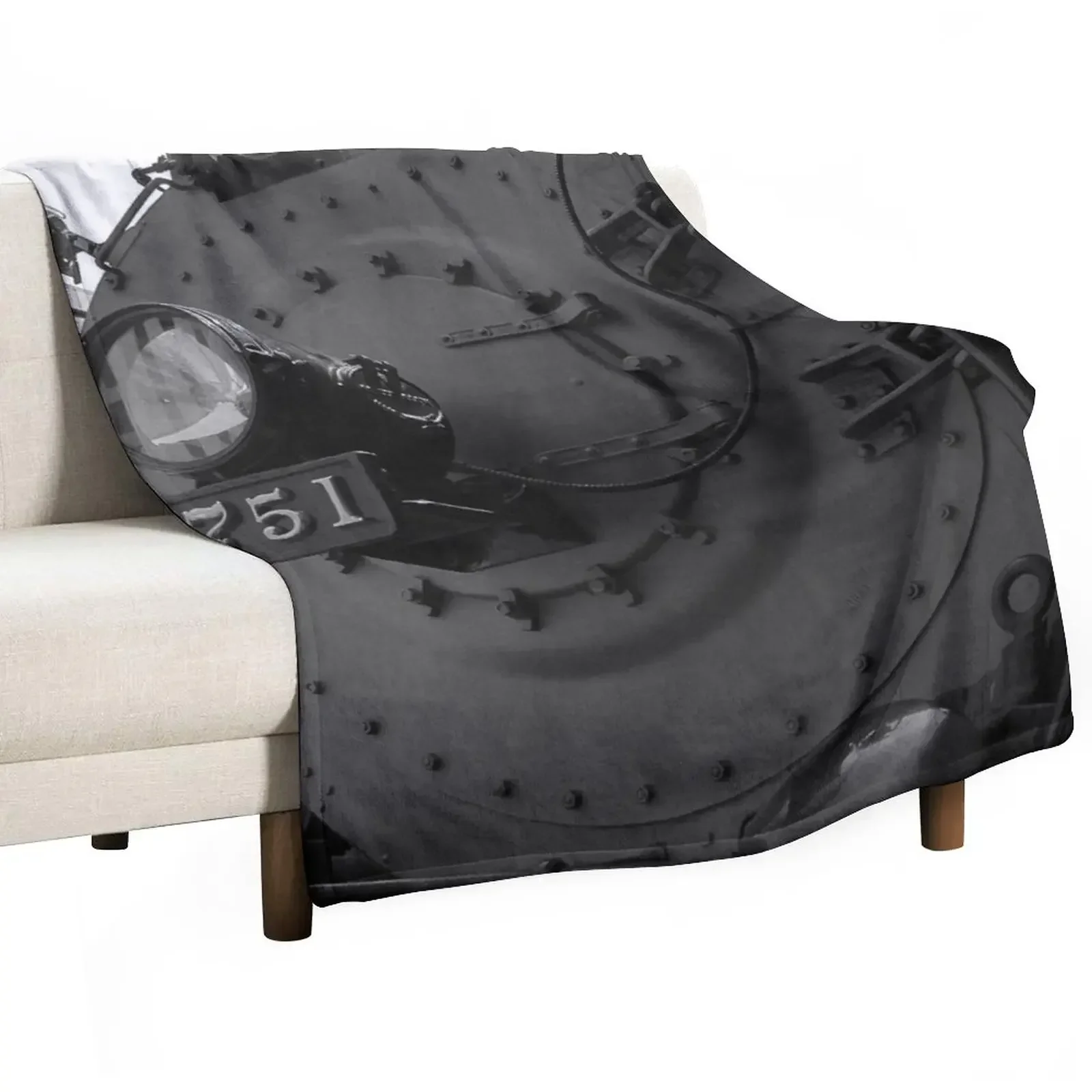 

Steam Engine 3751 Throw Blanket Summer Single Blankets