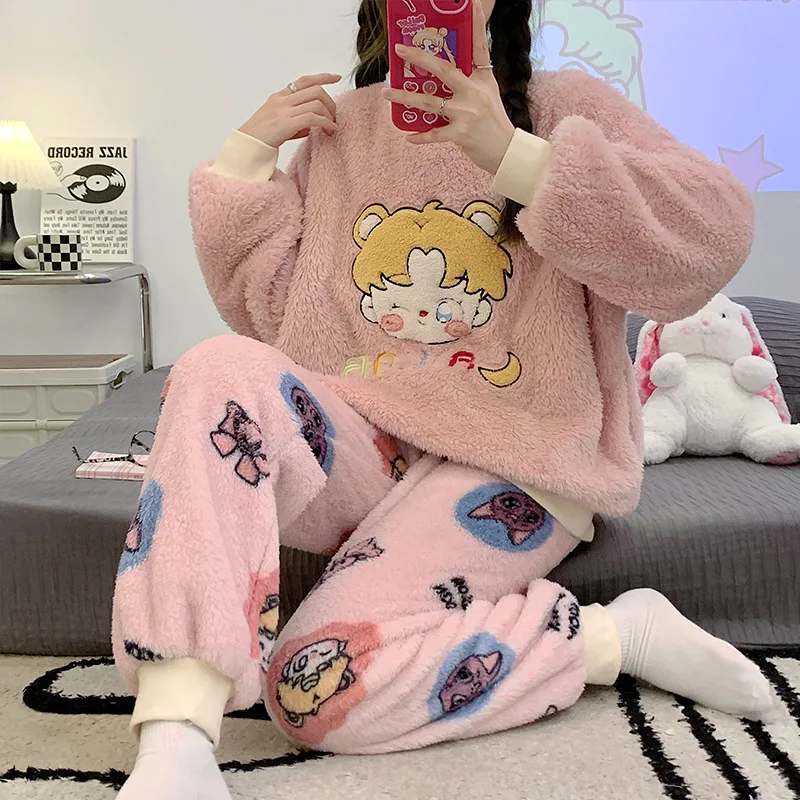 Pajamas Linda Ropa Juego De Pijamas Sin Manga Para Niñas Ropa De
