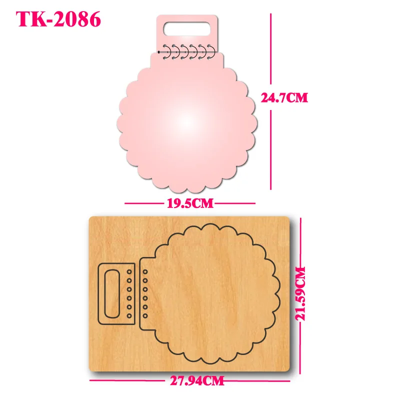 Stampi in legno per etichette di prodotti, cartellini, quaderni, adatti per la creazione di arte su carta, scrapbooking e etichette regalo