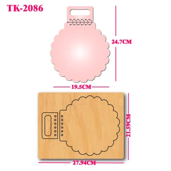 Stampi in legno per etichette di prodotti, cartellini, quaderni, adatti per la creazione di arte su carta, scrapbooking e etichette regalo