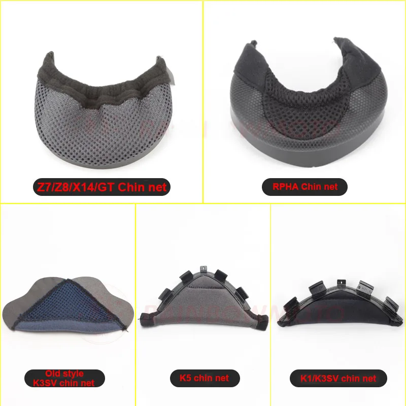 Per K1 K3Sv K5 K5S Casco Moto Bocca Mento Net Casco Shoei Z7 X14 Z8 Gt Sostituzione Chin Net Guard Wind Helmet Accessori