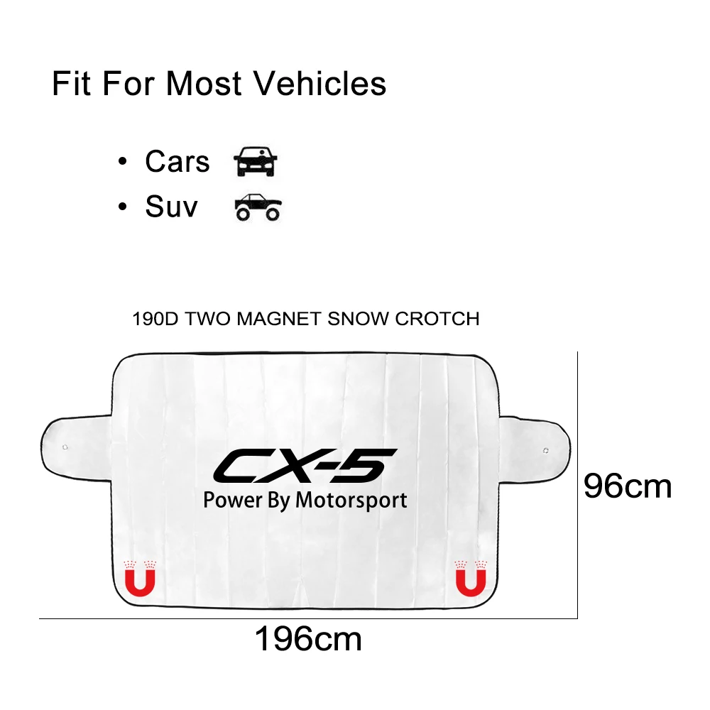 Car Windshield Sunshade Cover Front Windscreen Anti UV Protection Accessories For Mazda CX5 CX-5 KE KF AWD Skyactiv SUV CX 5