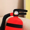 49x18cm Red Fire Extinguisher Plush Long Pillow Stuffed Emergency Rescue Firefighter Fireman Tool Men Gift 5