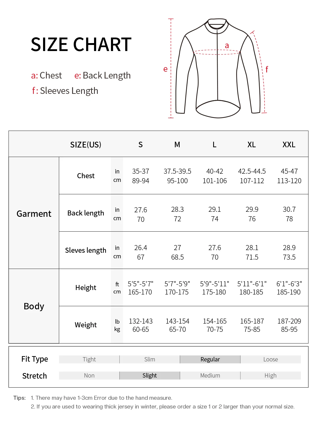 Winter Cycling Jacket Mens Waterproof Windproof Fleece with 6 Pockets
