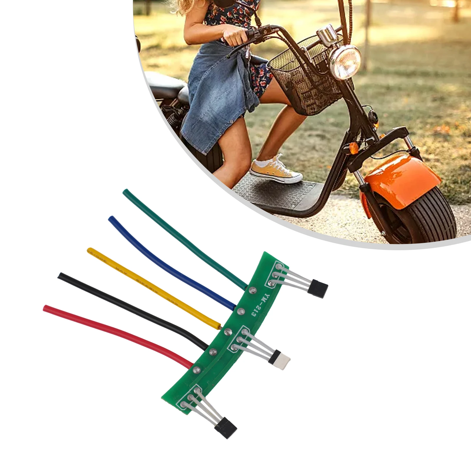 Elektrofahrrad Hall PCB Board Kabel 41F Hall Sensoren für Zweiradmotor 120 ° Zubehör für bürstenlose Motoren der Serie Sinuswellen – Detail 12