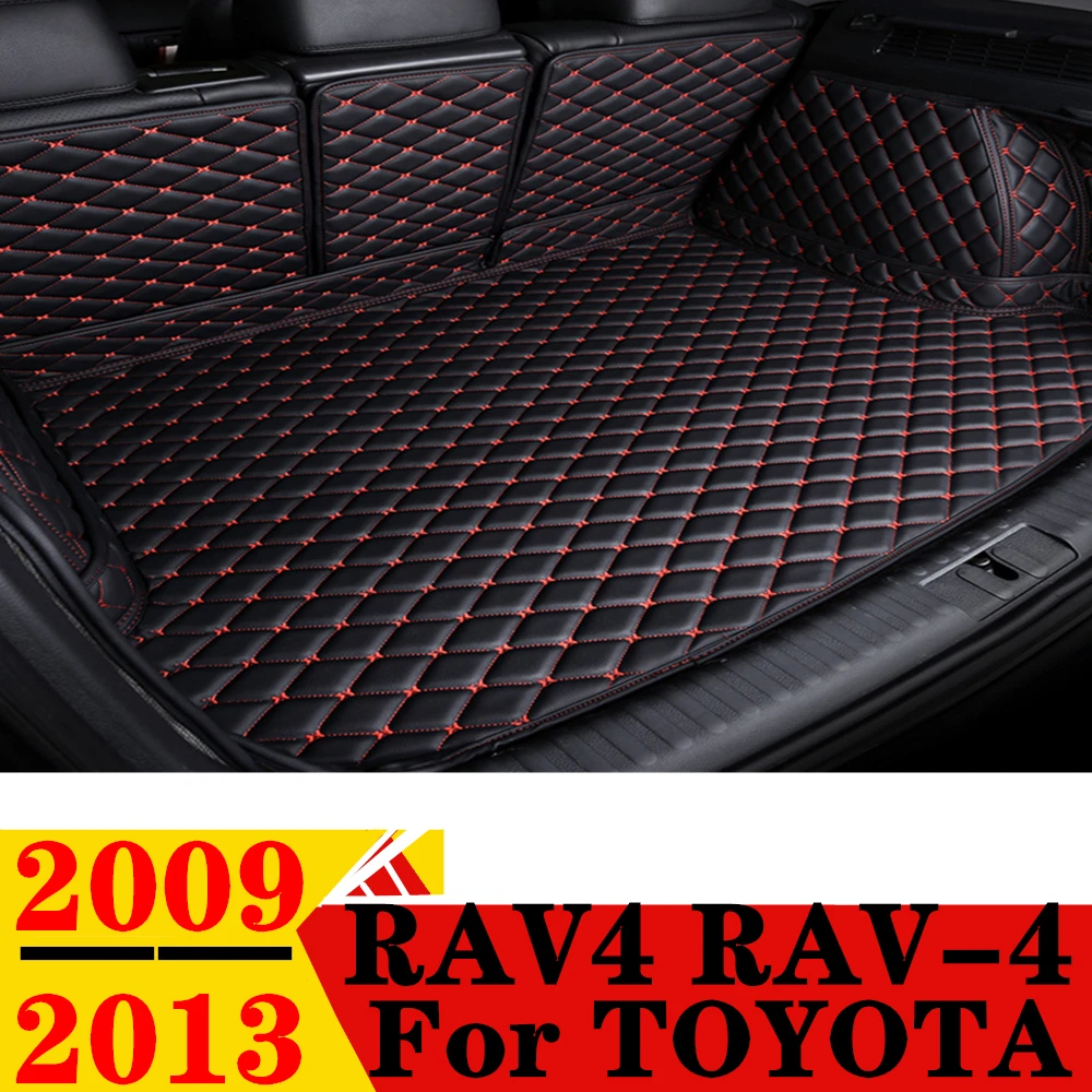 

Коврик для багажника автомобиля для Toyota RAV4 2009 2010 2011 2012 2013, задний коврик для груза, коврик, подкладка для салона автомобиля, автозапчасти, коврик для багажника