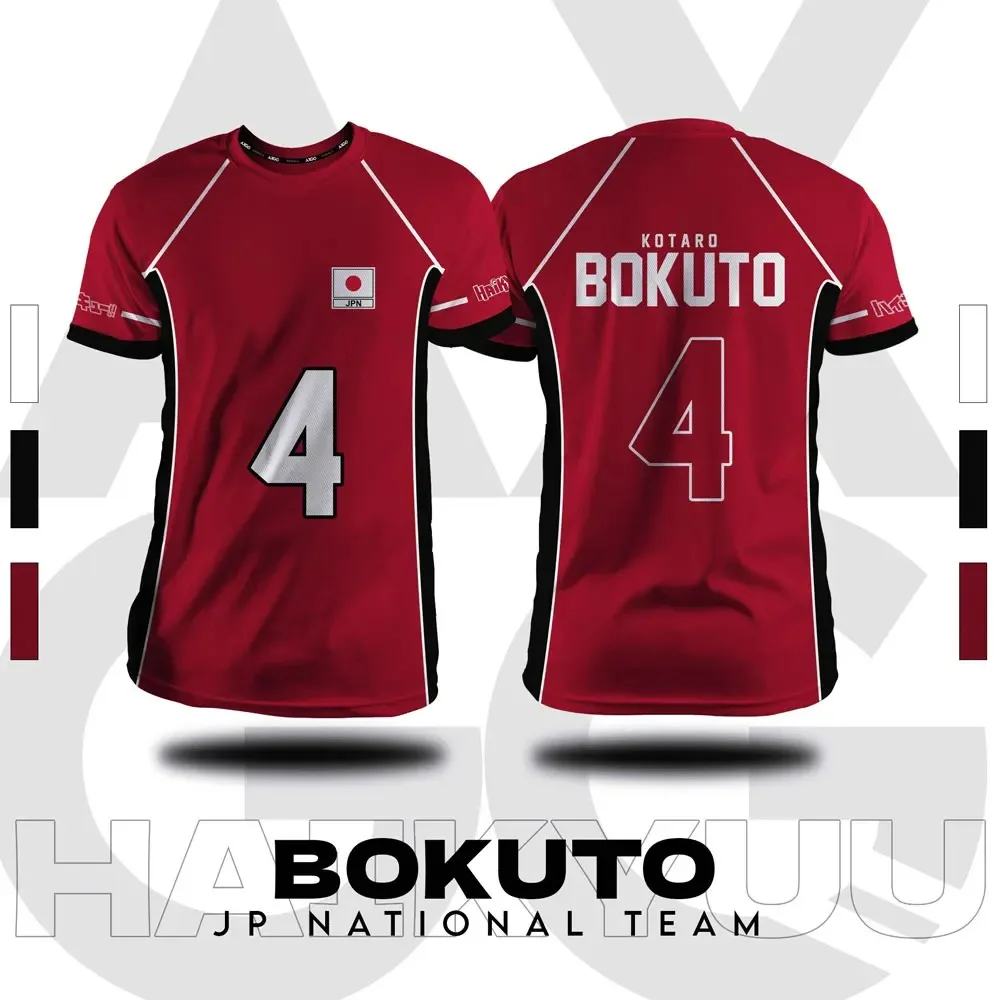 T Shirts Haikyuu Fukurodani Anime Cosplay Men Women Summer