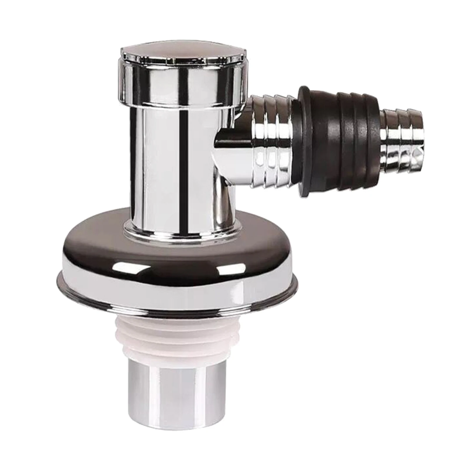 Pipe Kitchen Chrome Plated Laundry Home Sink Bathroom Water Drain Hose Splitter Fittings Washing