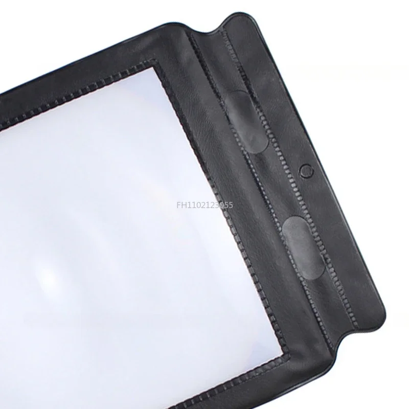 3X A4 Low Vision Ultra-thin Reading Magnifier Large Sheet Flexible PVC Elderly Small Prints Full Page Magnification Aid