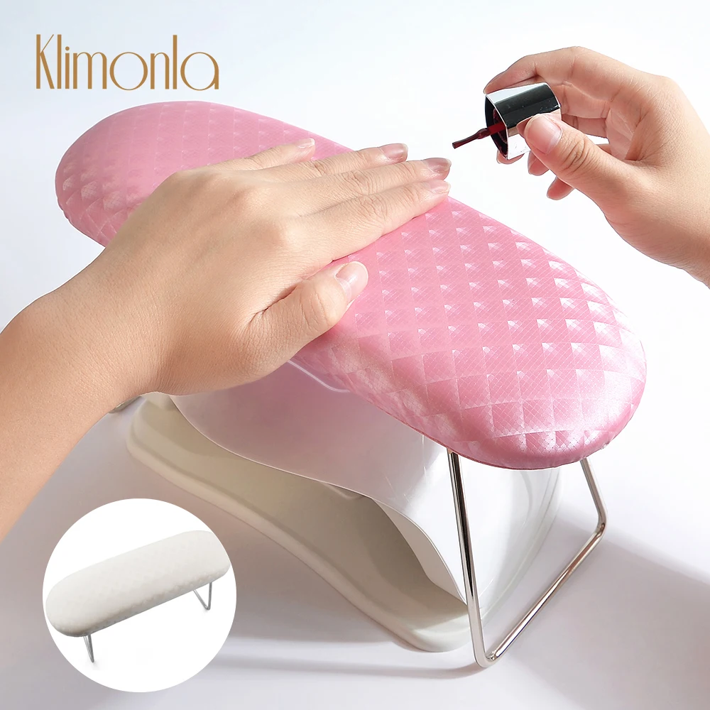 Plaid Waterproof Leather Hand Pillow Arm Rest Cushion Nail Art Wrist Support Pad Soft Pillow Stand for Manicure Salon nail art hand pillow nail arm rest nail hand rest