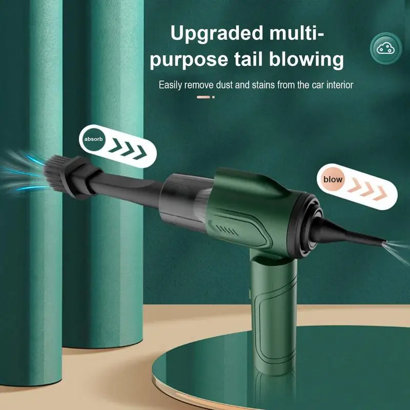 3 In 1 Cordless Air Duster Compressed Air Blower Electric Wireless Duster Computer Keyboard Camera Cleaning Dust Blow cordless air duster