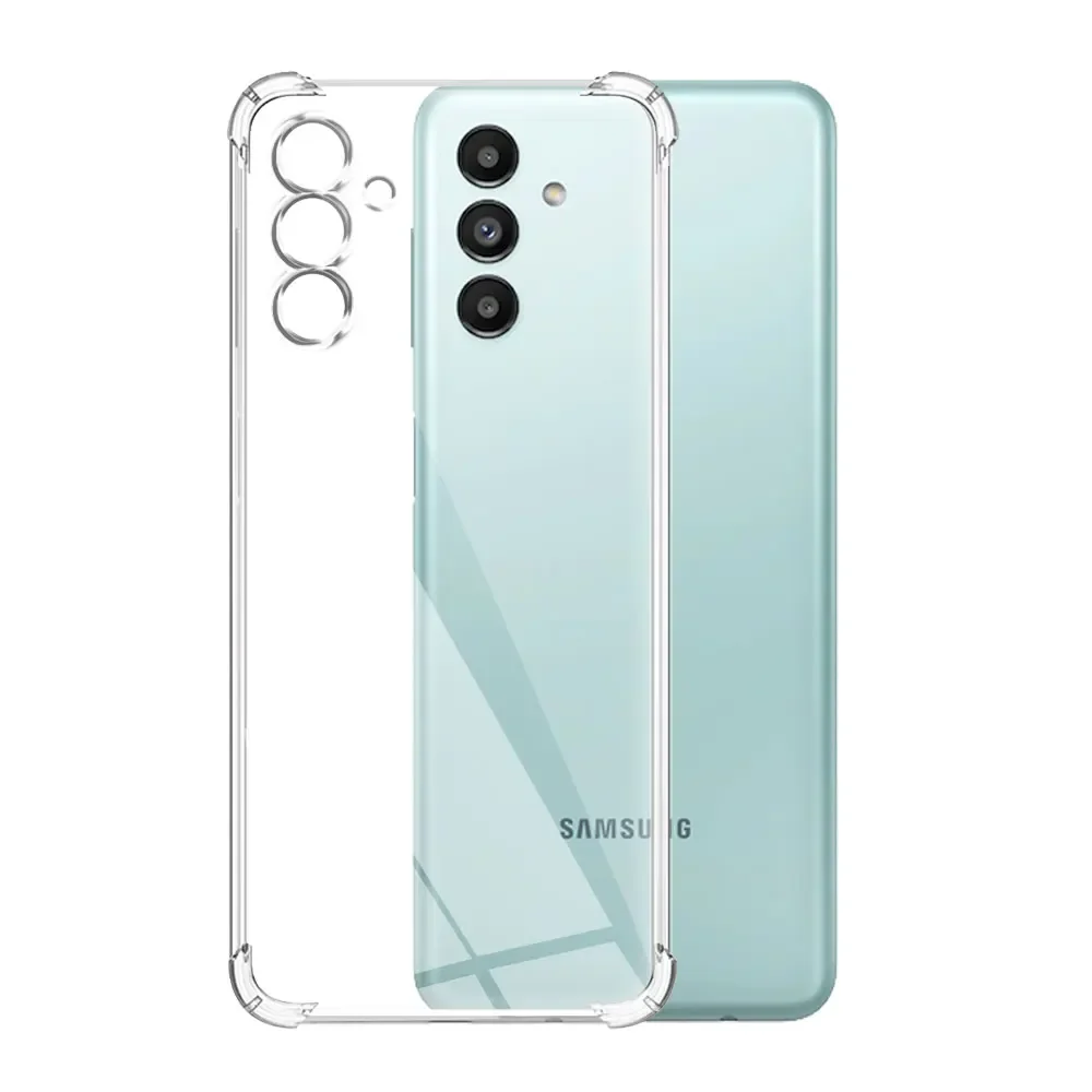 Shockproof Clear Silicone Soft Case - Durable Protective Back Cover
