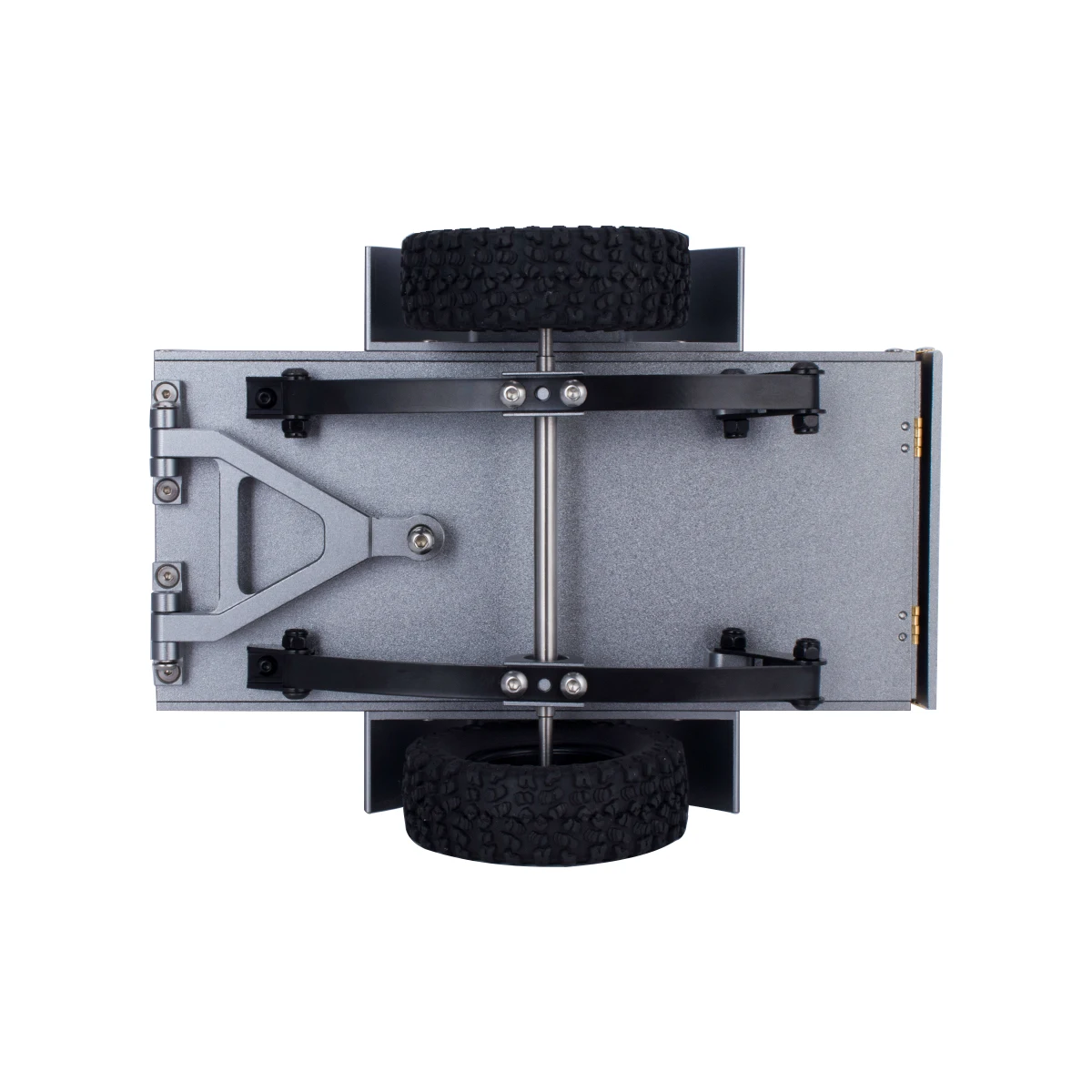 4 Pièces 1m Kit De Rails Rail D'Arrimage En Aluminium Argenté Anodisé