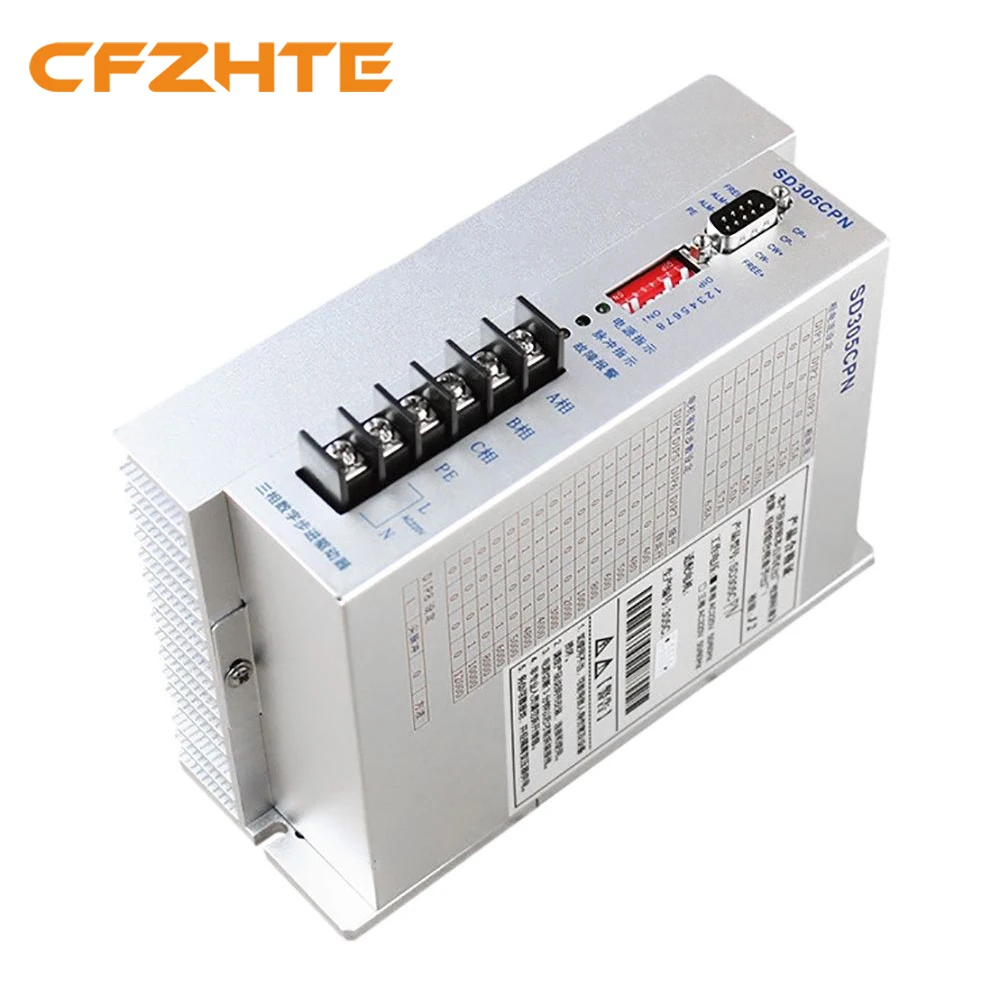 

SD305CP полностью цифровой трехфазный Гибридный Драйвер шагового двигателя SD305E SD305C