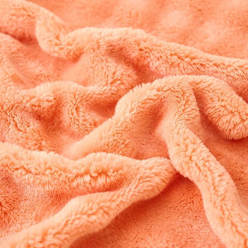 New Milk Velvet Solid Color Single Product Bed Hat Thickened Warm Double Bedspread 150x200 200x220 with Elastic Mattress Cover 4
