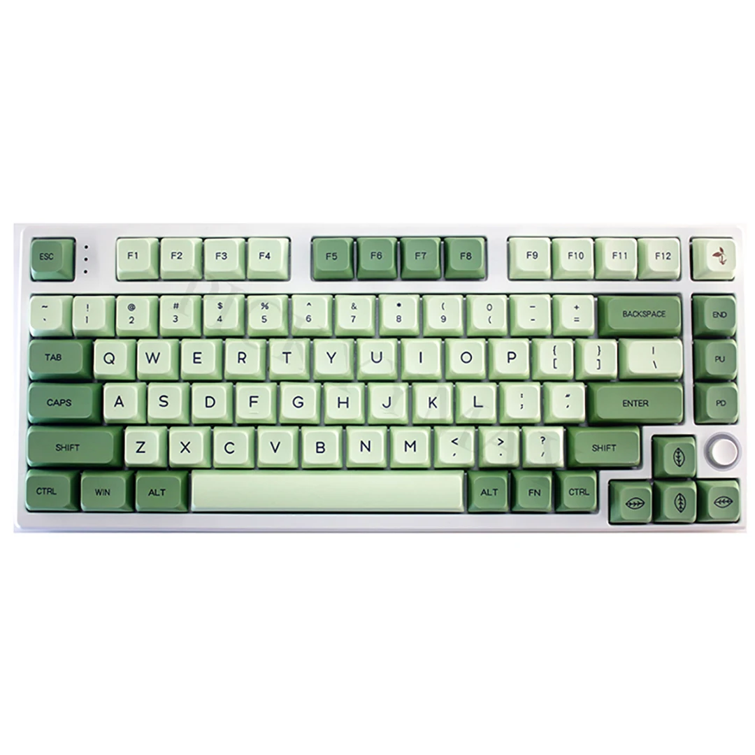 123 Key Pbt Keycap Dye-Sub Xda Profile Keycaps Matcha Oem Personalizzato Giapponese Colorato Keycap Cherry Per Tastiera Meccanica