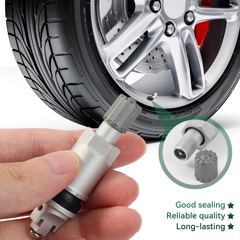 Kit De 4 Sensores TPMS De Metal Para Toyota - Monitor De Presión De Neumáticos Para Corolla, Land Cruiser...