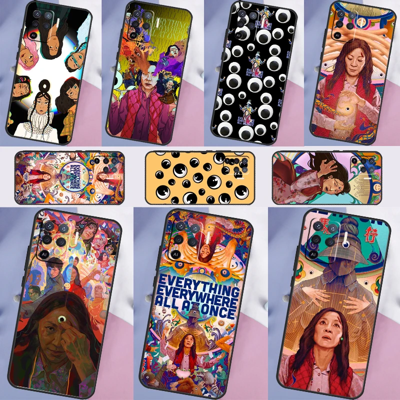Everything Everywhere All At Once Case For Oppo Find X5 Pro X3 Lite A5 A9 A31 A53 A15 A83 A91 A93 A94 A74 A54 A52 A72 Cover