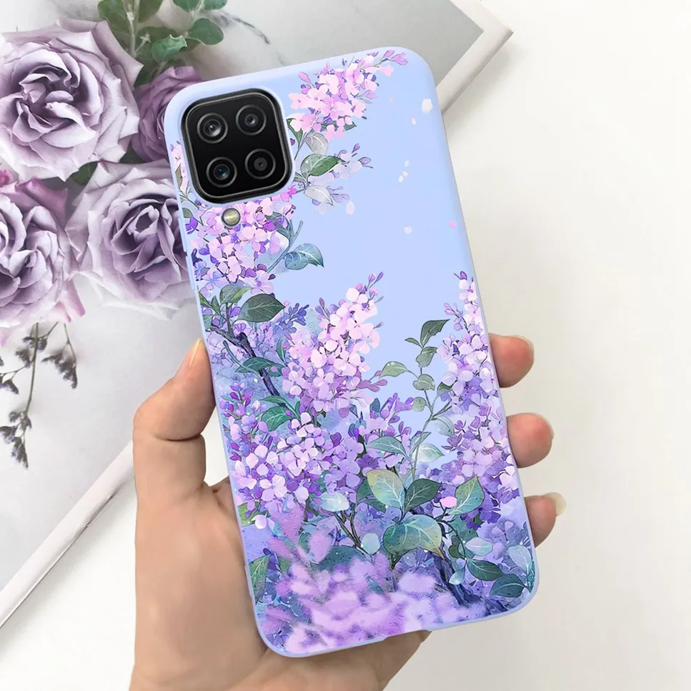 NEW Design For Samsung Galaxy A12 Case Silicone TPU Back Cover For Samsung A12 M12 F12 Galaxy M12 India  Funda Couqe Bumper