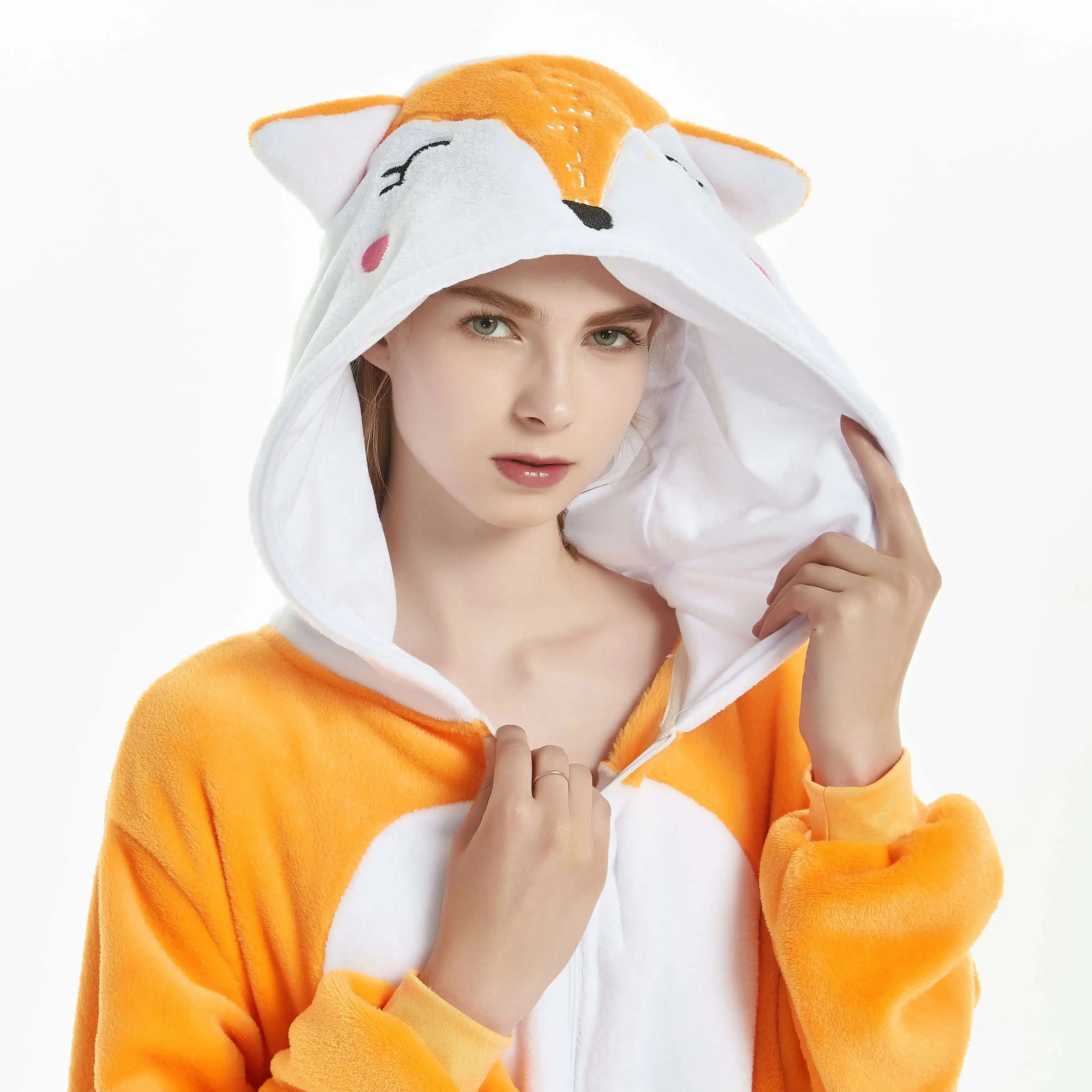Kigurumi Unicorn One Piece Pajamas Women Winter Overall Flannel Cartoon Cosplay Sleepwear Costume Jumpsuit Animal Onesies Men