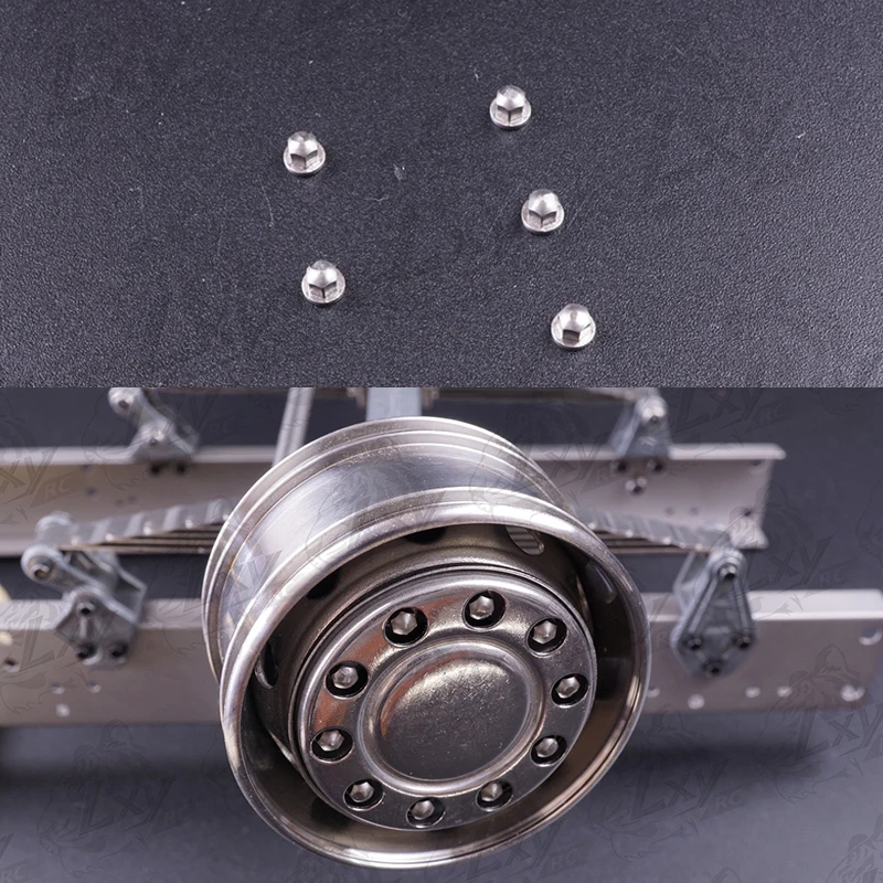 LESU Ponte In Metallo Per Camion RC 1/14 – Ricambio Per Trattore Dumper TMY, Modellismo Fai Da Te