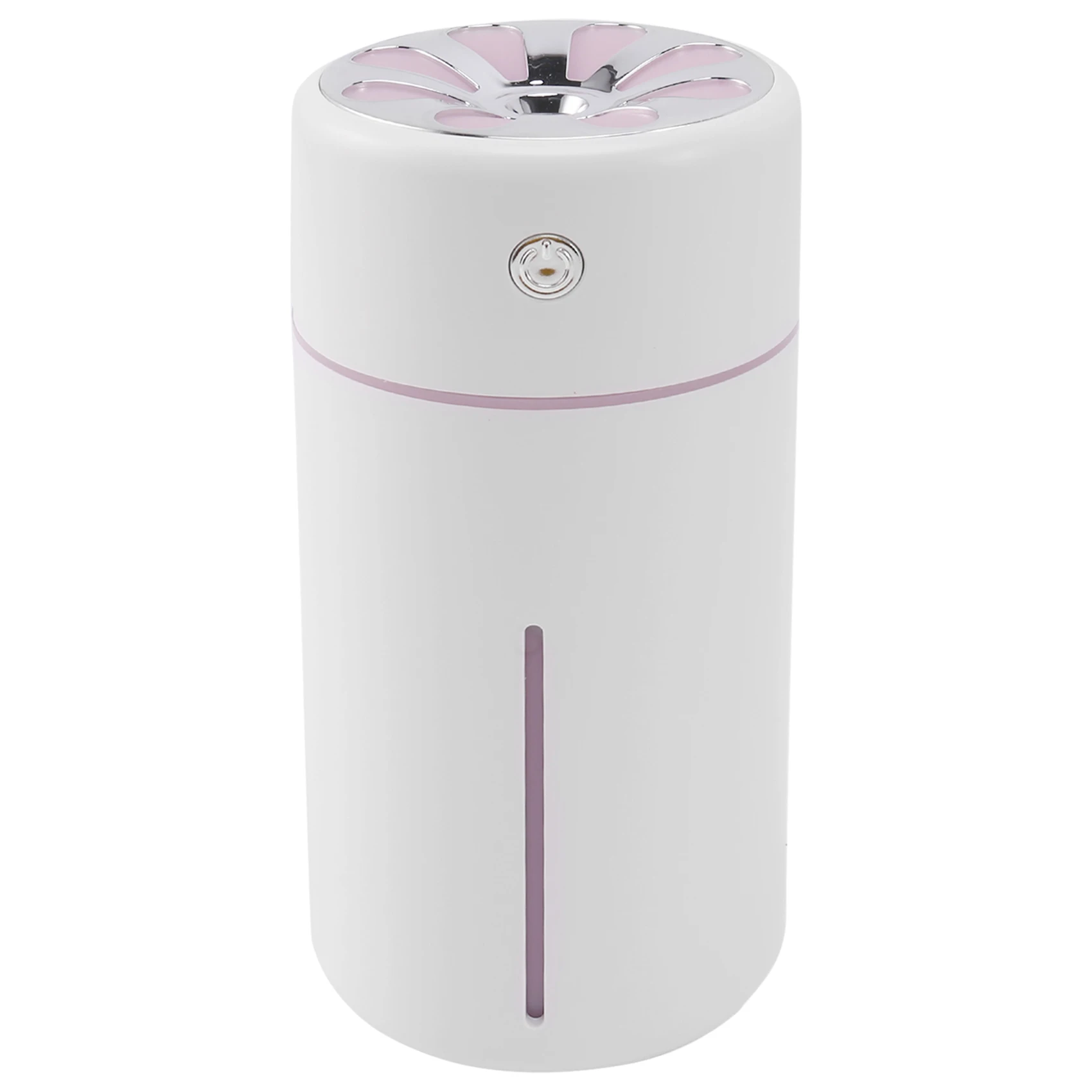 

Mini Air Humidifier Usb Ultrasonic Humidifier Car Aroma Diffuser Electric Essential Oil Diffuser Cup With Led Lights Pink