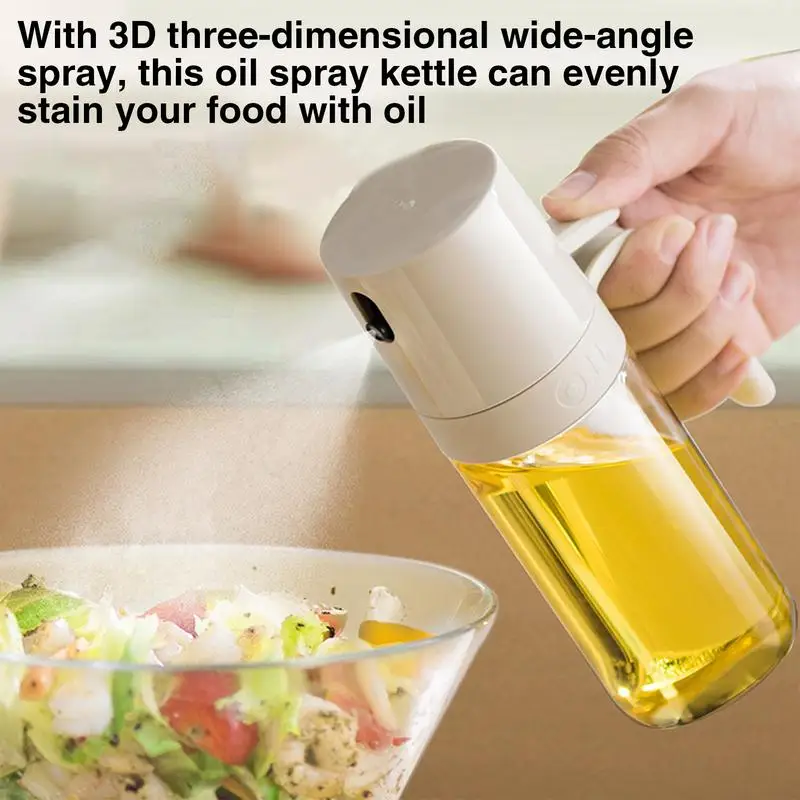 

Oil Spray Kettle Spray Bottle 250ml With Protruding Spout Oil Mister For Cooking Double Leverage Spray Evenly For Roasting
