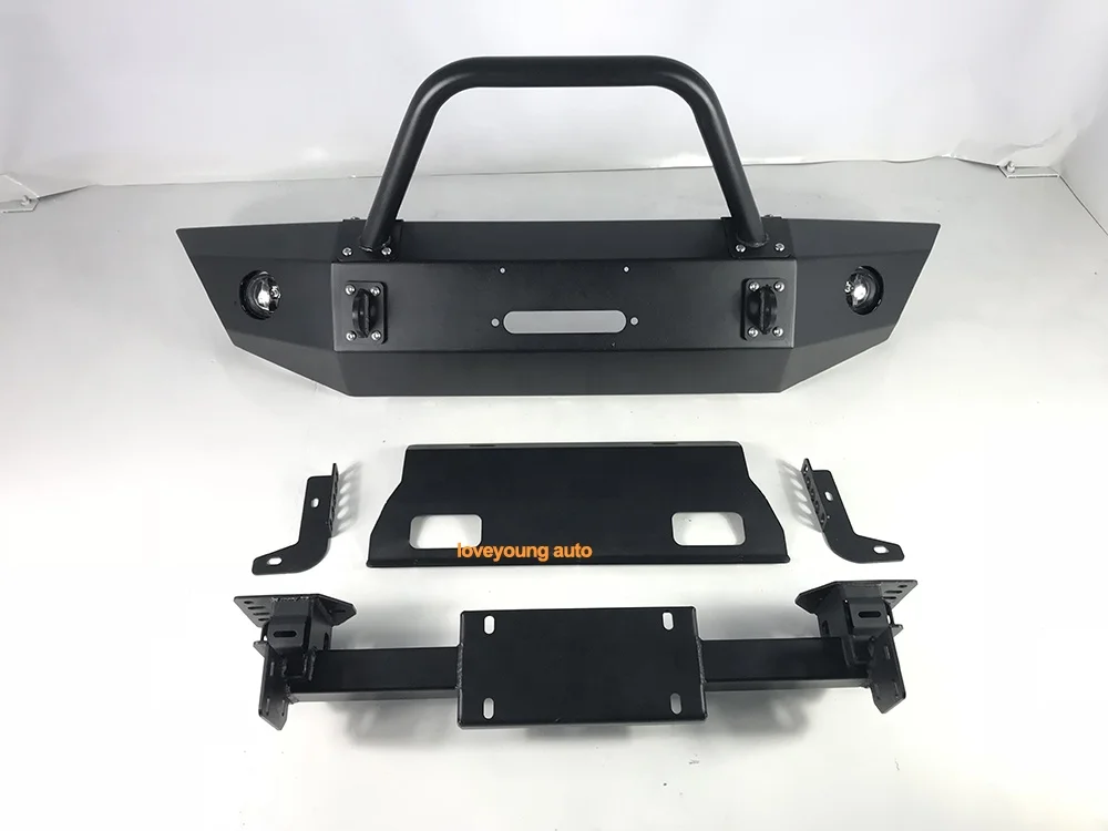 New 4X4 Car Accessories Auto Body Steel Front Bumper Bull Barcustom