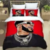 Rapper Anuel AA printed Bedding Sets exquisite bed supplies set duvet cover bed comforter set bedding set luxury birthday gift 6