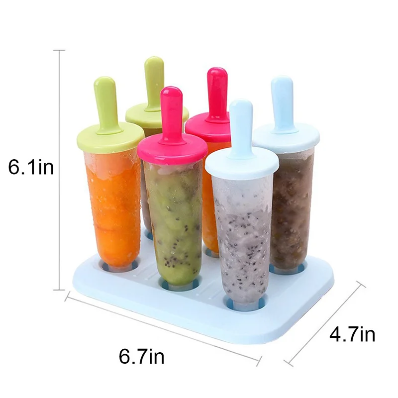 Ice Cream Molds Ice Cream Molds Can Be Reused Food Grade Plastic Ice Cream Molds Homemade Easy To Fall Off ice Tools