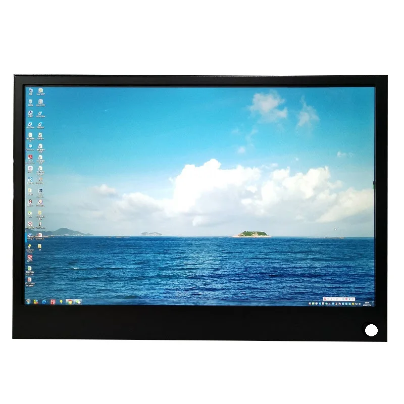 12-inch portable display HD1080PS4 Xbo x360 Raspberry Pi Point-to-point HD IPS full viewing angle USB5V DC12V2A wide power solut