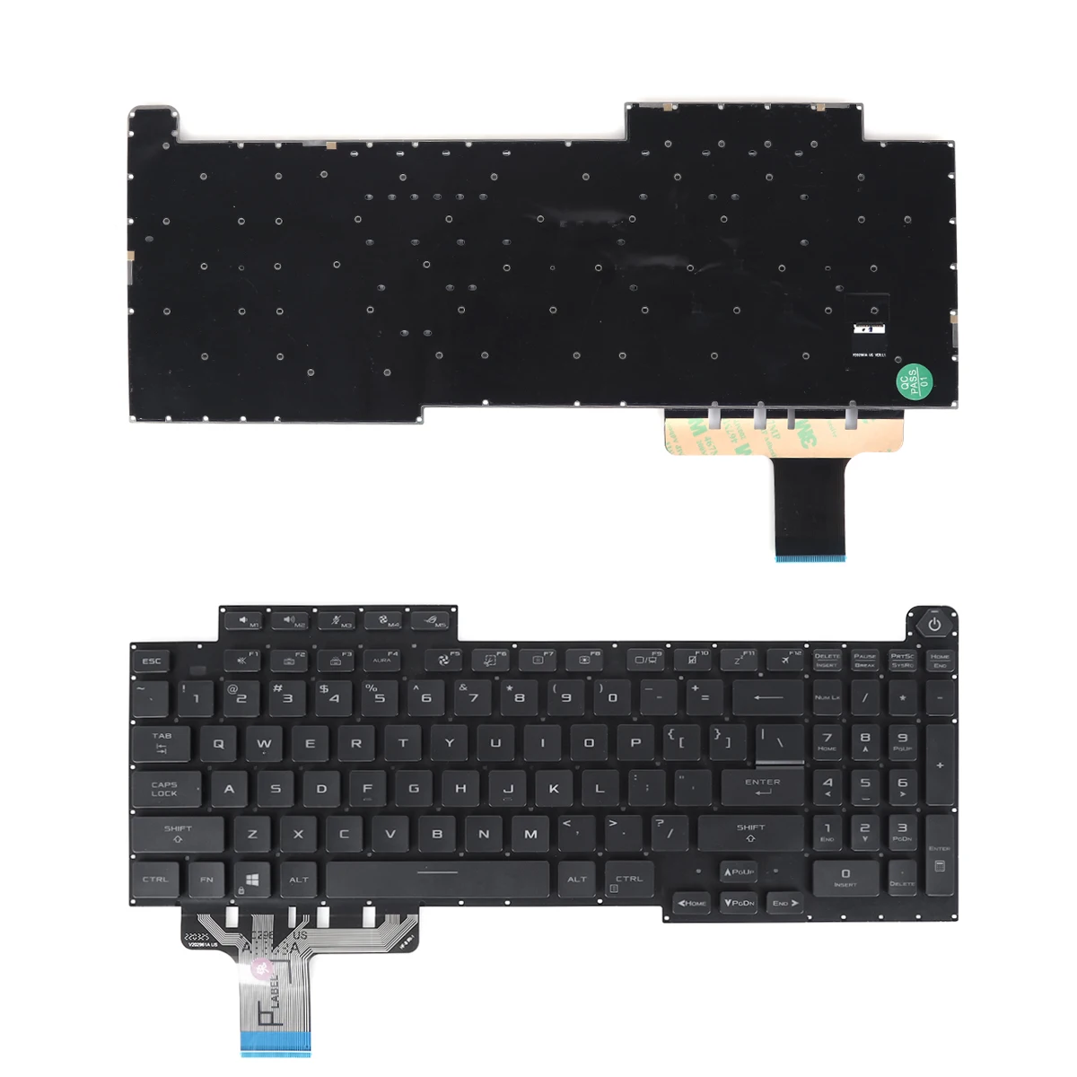 

Клавиатура для ноутбука ASUS ROG G713 G713Q G713QY G713QE G713QM G713QR, Черная