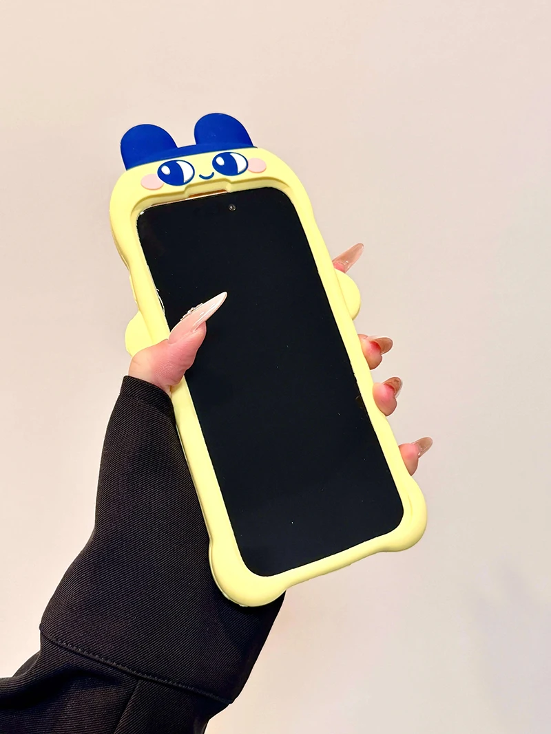 Cartoon Cute 3D Anti-Fall Dustproof Silicone Phone Case - Anti-Scratch & Washable Soft Cover