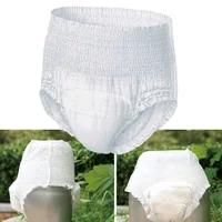 20pcs Adult Diaper Protective Incontinence Underwear Disposable Pants for Men Women Size L the old diaper 1