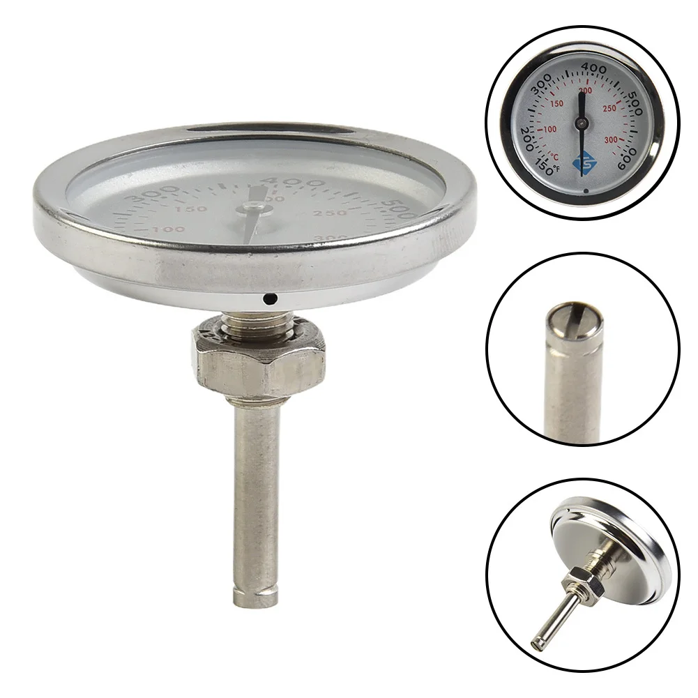Q320 Grills (2007-2013) Fit For Weber Q120 Grill Thermometer Accessories Bimetal Oven For Weber Oven Pointer