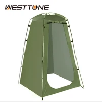 אוהל מקלחת פרטיות נייד Westtune לחוץ עמיד למים לחדר החלפה למחנאות טיולים בחוף שירותים 1