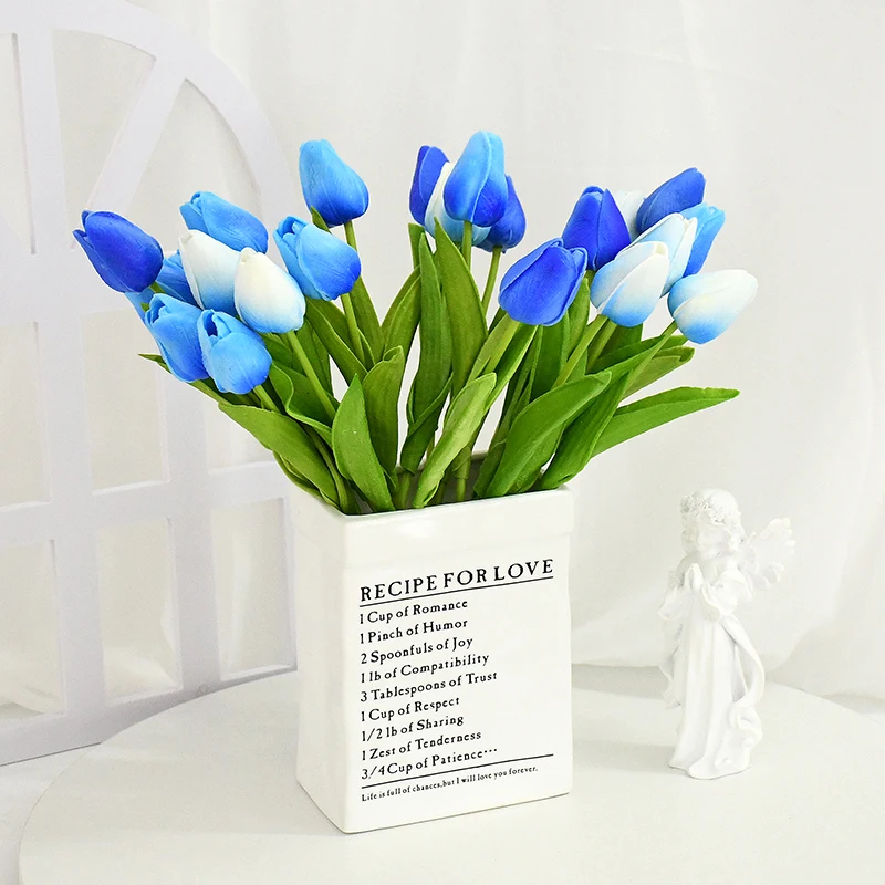 Growhabity – Uv Resistant Lifelike Artificial Tulips Flowers