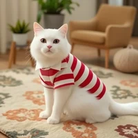 Polo pour chien, vêtements d'été décontractés pour petits et grands chiens, T-Shirt pour chats, Chihuahua, carlin, Costumes, chemises Yorkshire 3