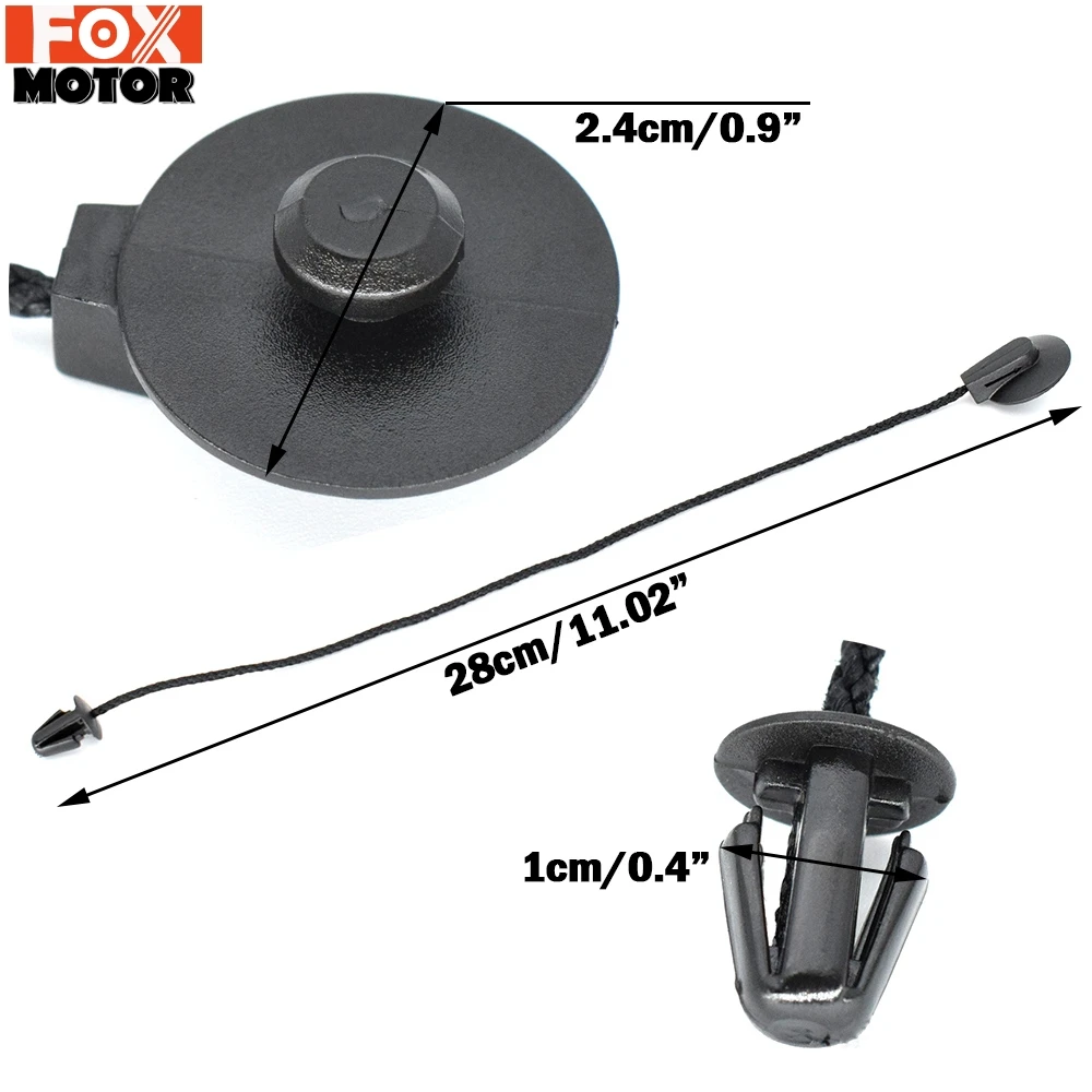 Pair Car Trunk Clip For Ford Focus 3 Hatchback MK3 2012-Rear PARCEL SHELF LOAD LUGGAGE Inner Tonneau Hatch Cover Lift String Strap