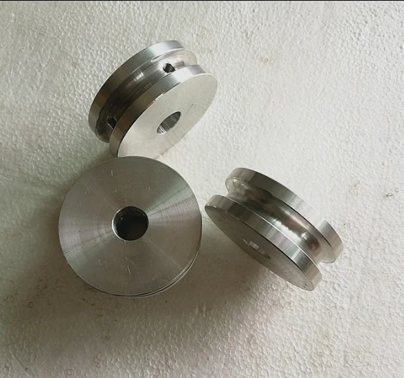 

50mm Diameter - 12 to 20mm Bore - U-Groove Flat Pulley - Select Size [CAPT2011]