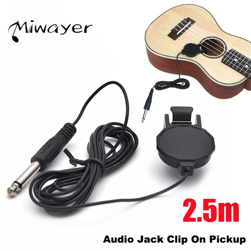 Audio Jack Clip On Pickup for Acoustic